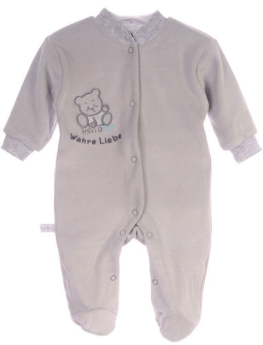 Strampler warm Overall Baby Schlafanzug 44 bis 74 Einteiler