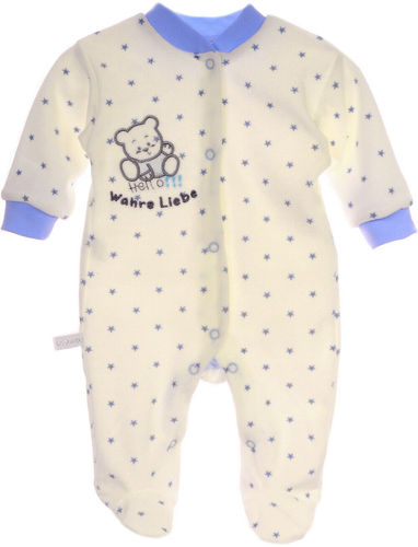 Strampler warm Overall Baby Schlafanzug 44 bis 74 Einteiler